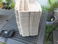 70x Eierpappen für 10 Eier- Eierkarton Eierhöcker Eierlagen