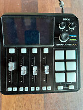 Rode Rodecaster Duo Multifunktionsmixer und Audio Interface 4 Fader 6 Smart Pads