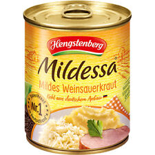 Hengstenberg Mildessa Wein Sauerkraut in der Dose vegan 300g
