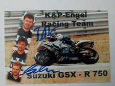 Suzuki Racing Team Autogramm Signiert AK