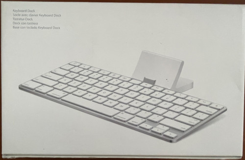 Ipad keyboard dock mc533d - ipad,