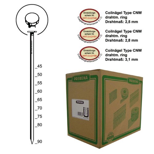 Prebena coilnaegel cnw25 - prebena,