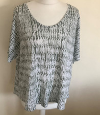 Poesie Top 18 Leinen gemustert