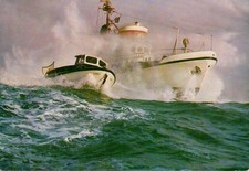 pk2738 - AK  -- DGzRS - Seenot-Rettungskreuzer mit Tochterboot