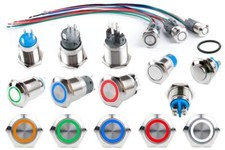 Schalter Taster beleuchtet LED