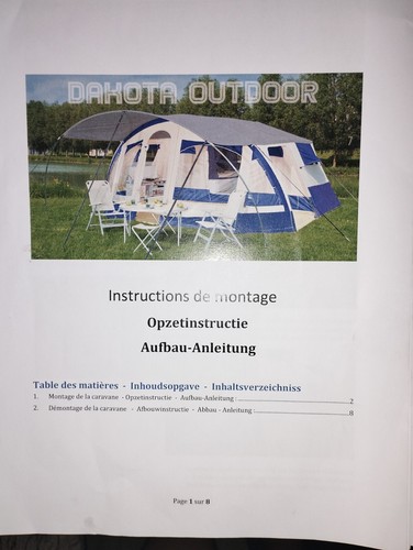 Dakota jamet faltcaravan - jamet,
