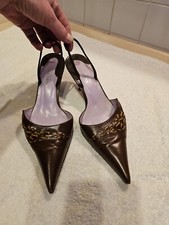 Wow slingpumps braun - wow,, slingpumps,