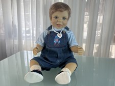 Künstlerpuppe Regina Swialkowski Vinylpuppe 63 cm. Top Zustand   