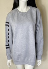 Baumwoll- Logo Sweat Pullover