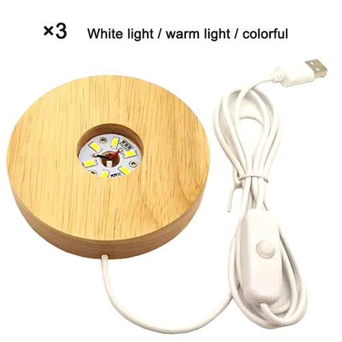 Holz led lichtsockel - led,