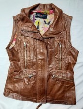 Lederweste aus Italien Damen