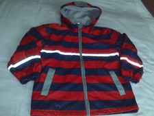 Seasons Kapuzen Wachsjacke/Outdoorjacke gefüttert+Wind+Regen dicht Gr.110/116