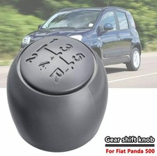 5 Speed Gang Stick Schaltknauf Grau FÜR FIAT 500 500C PANDA 169 2003-