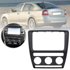 Autoradioblende Rahmen für Skoda für Octavia 2 DIN GPS ab 2004 bis 2010