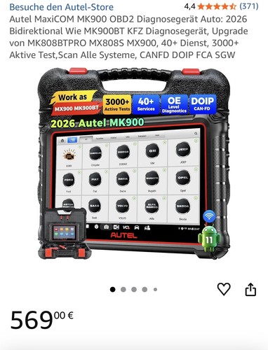 2026 autel maxicom - 2026, mk900