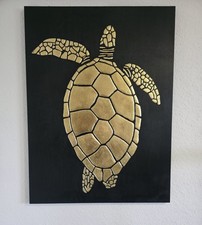Unikat Wandrelief Schildkröte