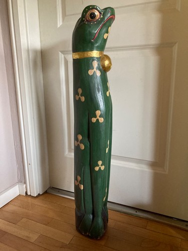 Frosch säule stele bali - frosch,
