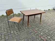 Mid Century Esstisch Vintage Tisch Retro 60er Schreibtisch Ausziehbar Holztisch
