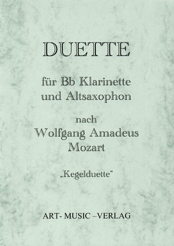 Duette für klarinette alt - duette, &