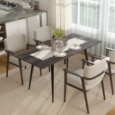 Homcom esstisch 120 - esstisch, 120/160
