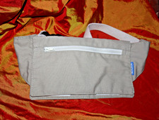 Sportliche, verstellbare BAUCHTASCHE Hip Bag beige zum Joggen von DECATHLON