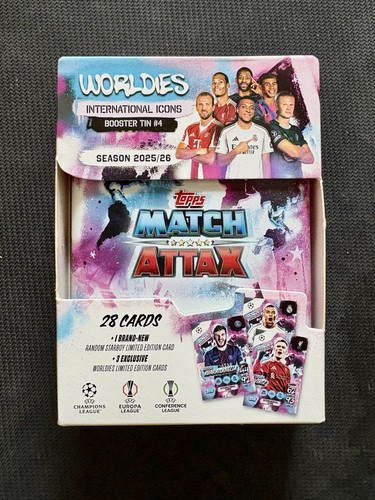 Topps match attax booster tin - topps,