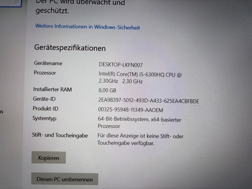 Asus n552vx fy296t - n552vx-fy296t, gebraucht