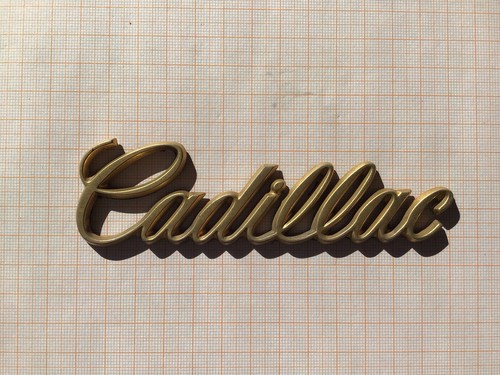 Cadillac schriftzug kofferraum - cadillac,