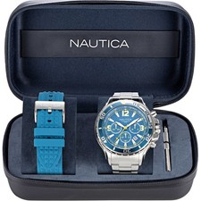 Herrenuhr + Uhrarmband NAUTICA