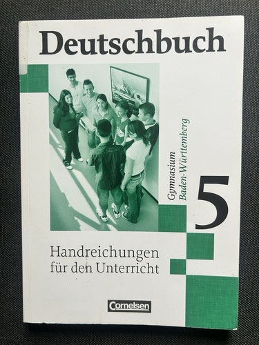 Deutschbuch handreichungen - 5,