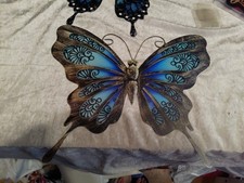 Wand-Deko/Schmetterling/schwar