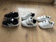 3 Paar Adidas Schuhe Schwarz