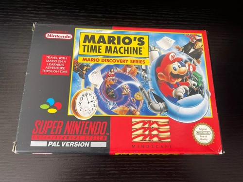 Mario time machine snes - machine,