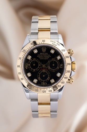 Rolex daytona gold stahl - rolex,