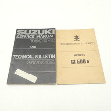 Original Suzuki T 500 GT 500 A Werkstatthandbuch Reparaturanleitung manual C3369