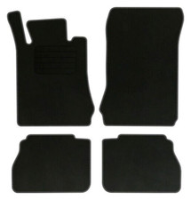 Velours Fußmatten für Mercedes E-Klasse W210 Bj. 1995 - 2002 NEU SCHWARZ BASIC