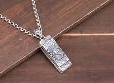 B21 Anhänger Mundharmonika Freimaurer Symbol allsehendes Auge SterlingSilber 925