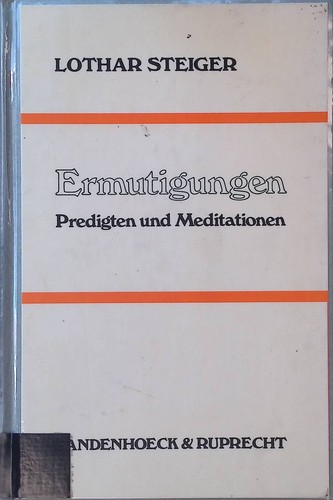 Ermutigungen predigten u - ermutigungen, :