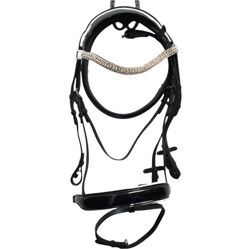 Leder show trense - show,