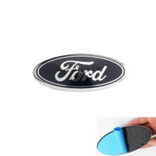 1pc für Ford KA 2008-2016 Oval Blau und Chrom Badge Bonnet Emblem 175mm x 70mm