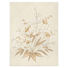 (232,17€/m² inkl Mwst, zzgl Versand) Vintage Wandfliese Blumen Pflanzen Germany