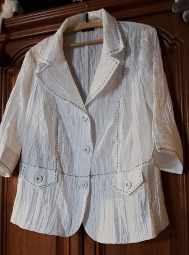 Damen blusen jacke festlich - blusen/jacke, xl.festlich