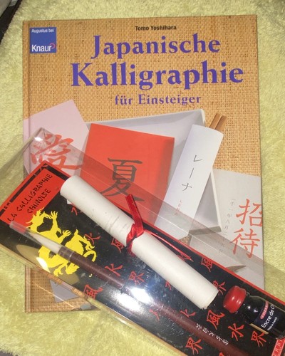 Chinesische kalligraphie mit - kalligraphie,