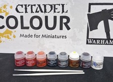 Citadel Blood Angels Custom Bundle - Set mit 8 Farben & 2 Pinseln, neu, ungeöffnet