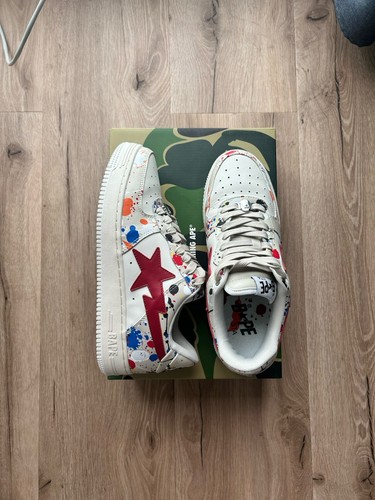 Bathing ape bapesta paint - ape,