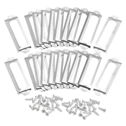 Etikettenhalter aus metall - aus,