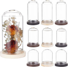 15 Sets Mini-Cloche-Kuppel Aus