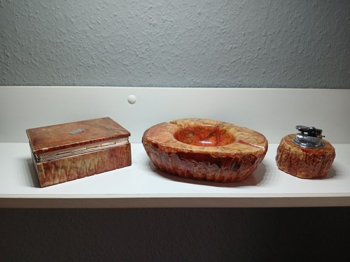 Vintage alabaster raucherset - raucherset, 3