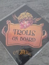 Markierung mit Saugnapf für Baby On Board - Baby an Bord Cuvée Des Trolls 