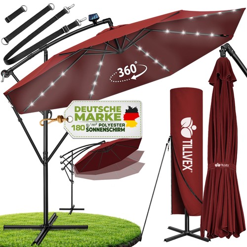 Tillvex sonnenschirm led - tillvex®,